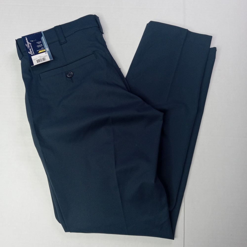 Ben Hogan Performance Pants Men's Size 30x30 Blue Stretch UPF 50 Moisture Wick
